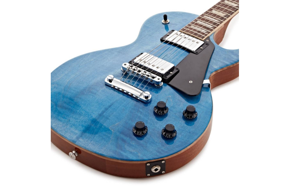 Электрогитара GIBSON Les Paul Studio Figured Top Ocean Blue