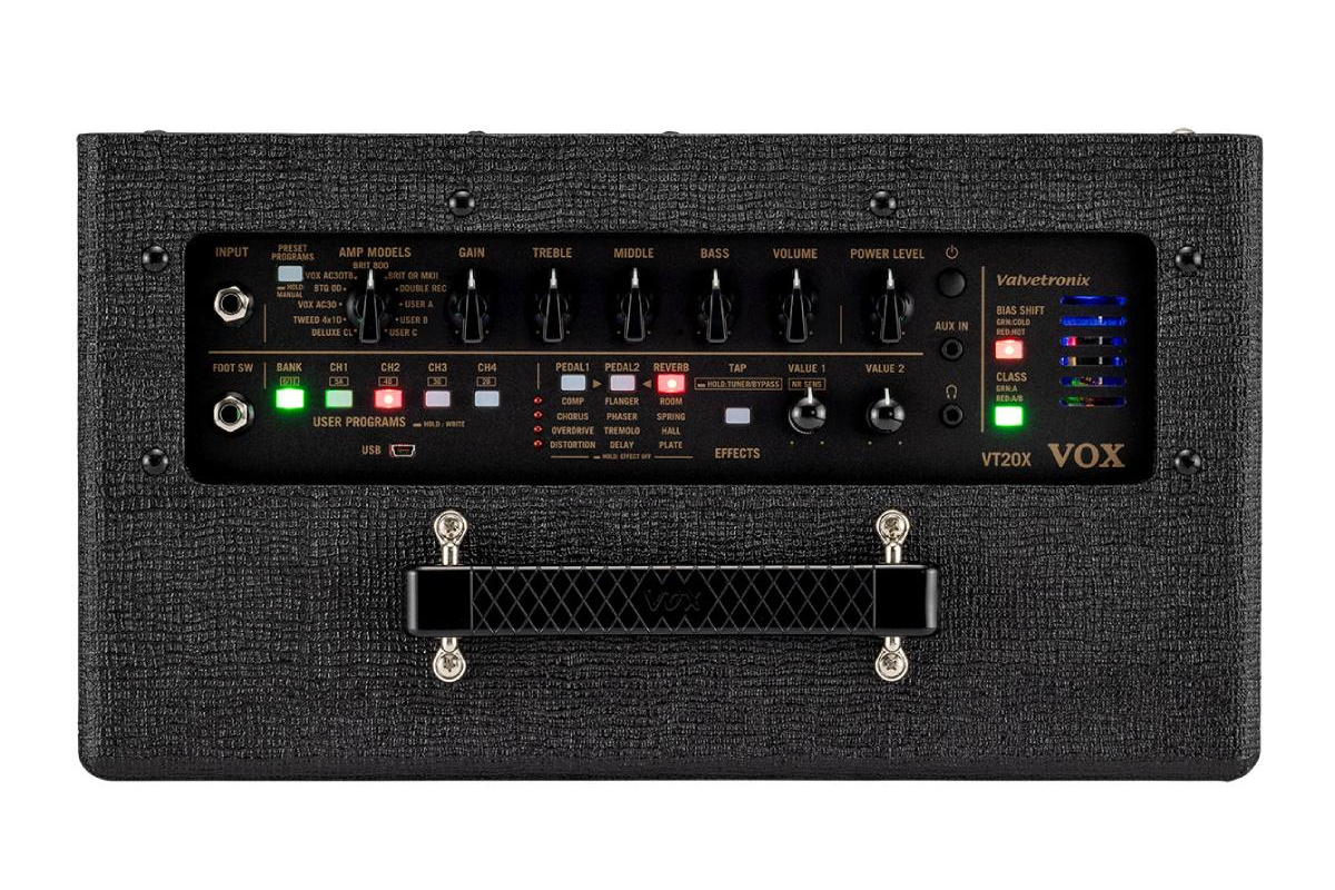 Гітарний комбопідсилювач VOX VT20X Classic Blue