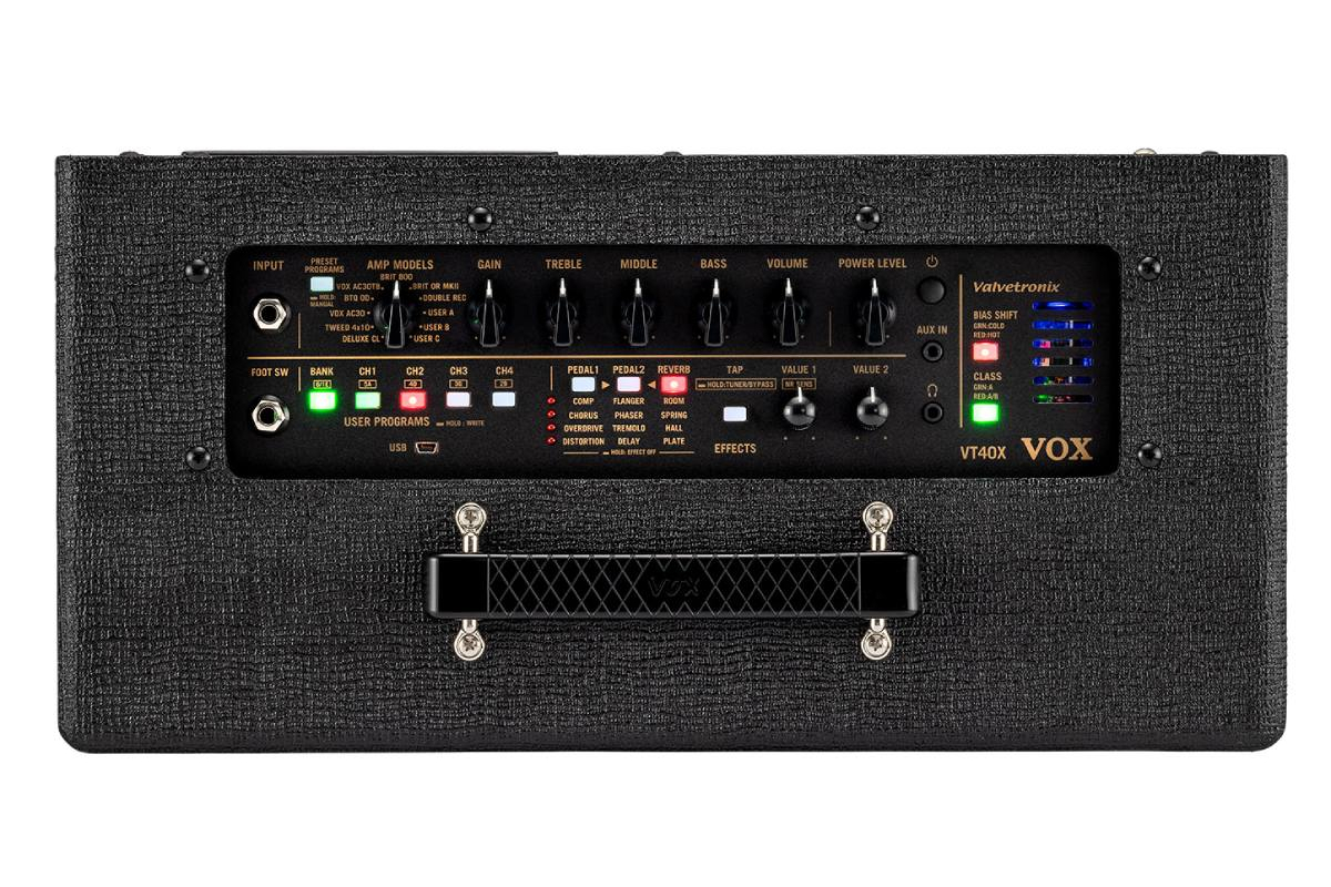 Гітарний комбопідсилювач VOX VT40X Classic Blue