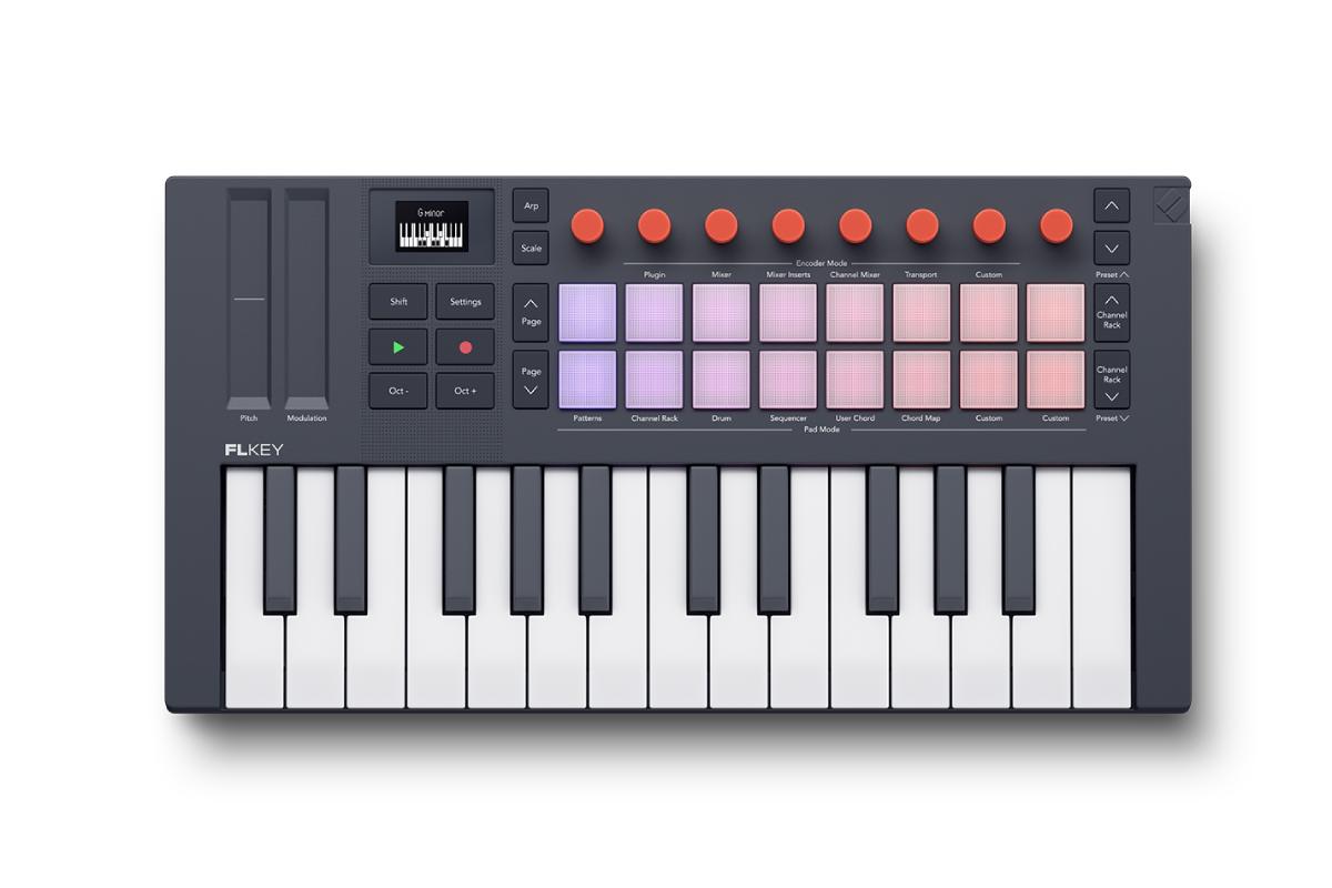 MIDI клавіатура NOVATION FLkey 2 Mini 25
