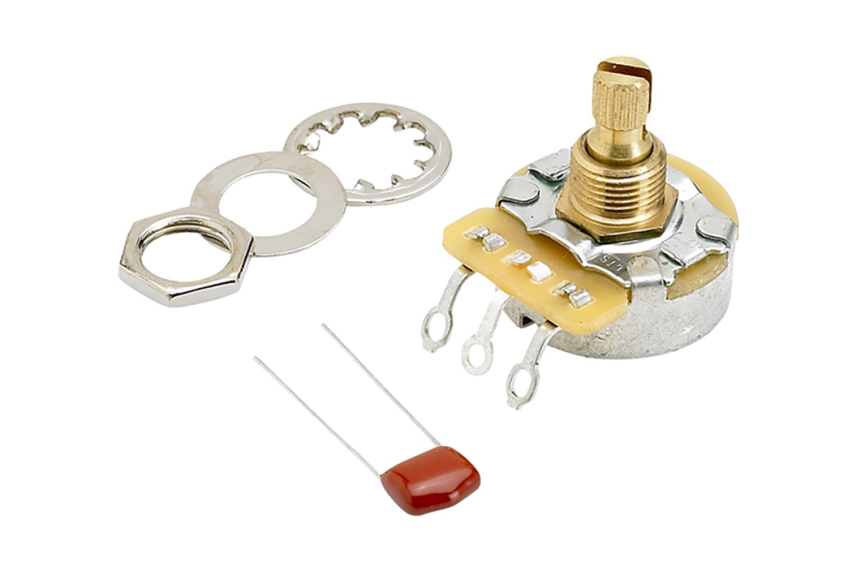 Потенциометр FENDER POTENTIOMETER T V NO LOAD 250K SPLIT SHAF