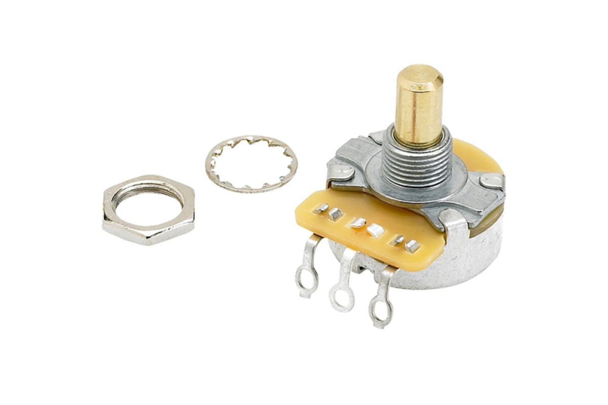 Потенциометр FENDER PURE VINTAGE 250K SOLID SHAFT POTENTIOMETER (VOLUME OR TONE)