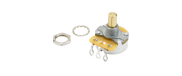 Потенциометр FENDER PURE VINTAGE 250K SOLID SHAFT POTENTIOMETER (VOLUME OR TONE)