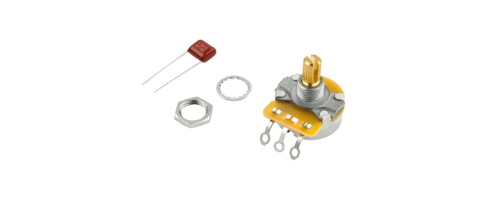 Потенциометр FENDER PURE VINTAGE 250K SPLIT SHAFT POTENTIOMETER