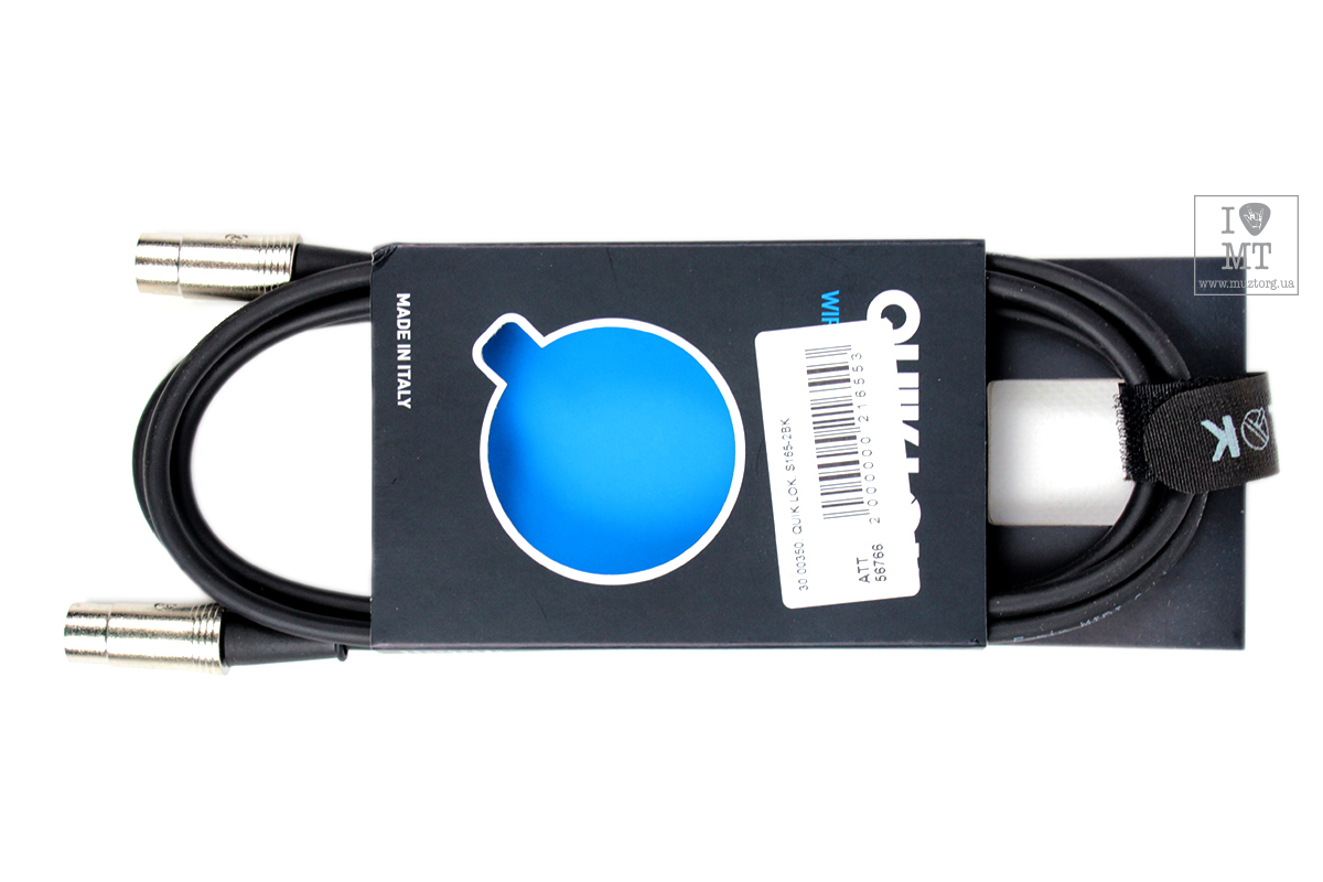 MIDI кабель QUIK LOK S165-2BK