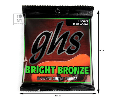 Купить GHS STRINGS BRIGHT BRONZE SET BB30L Струны для акустических гитар онлайн