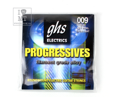Струни для електрогітар GHS STRINGS PROGRESSIVES PRXL 09-42