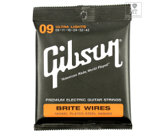 Струни для електрогітар GIBSON SEG-700UL BRITE WIRES NPS WOUND ELECT (9-42)