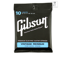 Струни для електрогітар GIBSON SEG-VR10 VINTAGE RE-ISSUE PURE NICKEL WOUND (010-046)