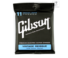 Струни для електрогітар GIBSON SEG-VR11 VINTAGE RE-ISSUE PURE NICKEL WOUND .011-.050