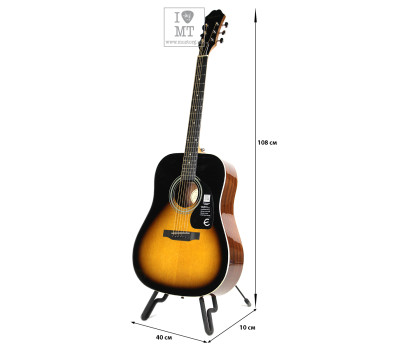 Купить EPIPHONE DR-100 VSB Гитара акустическая онлайн