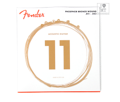 Струны для акустических гитар FENDER 60CL PHOSPHOR BRONZE ACOUSTIC STRINGS 11-52