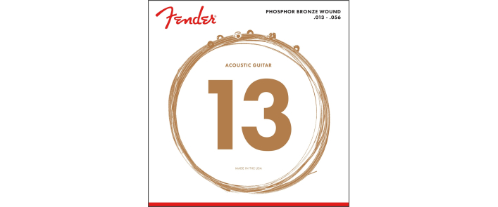Струны для акустических гитар FENDER 60M