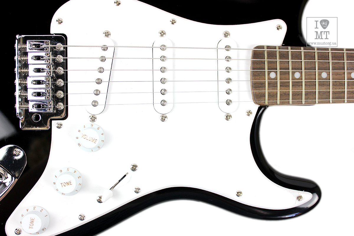 SQUIER by FENDER BULLET STRATOCASTER RW BK Электрогитара