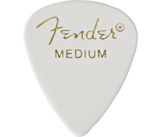 FENDER 351 CLASSIC CELLULOID WHITE MEDIUM Медіатор