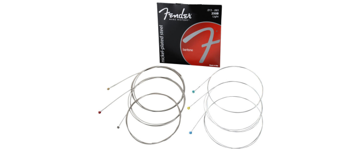 FENDER 250B SUPER BARITONE STRINGS LIGHT 013-065 Струны для электрогитар