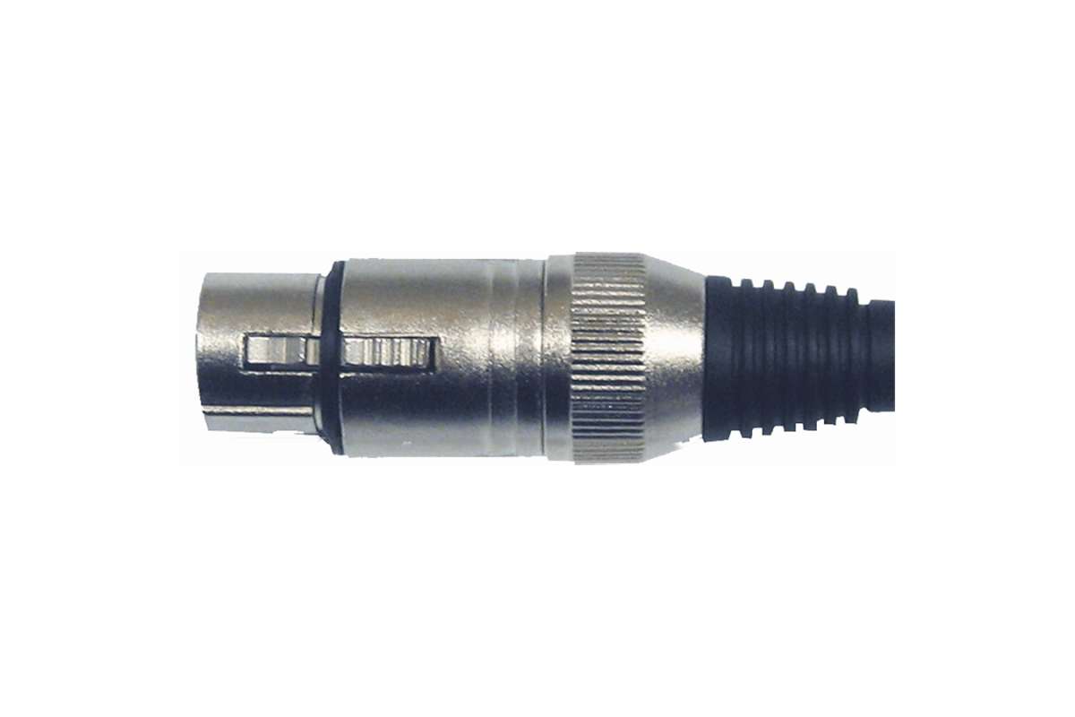 Коннектор XLR 3-pin female (мама) QUIK LOK NC354K