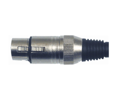 Конектор XLR 3-pin female (мама) QUIK LOK NC354K