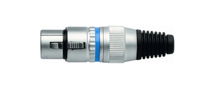 Коннектор XLR 3-pin female (мама) QUIK LOK NC954K