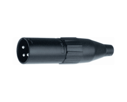Коннектор XLR 3-pin male (папа) QUIK LOK NC535AM