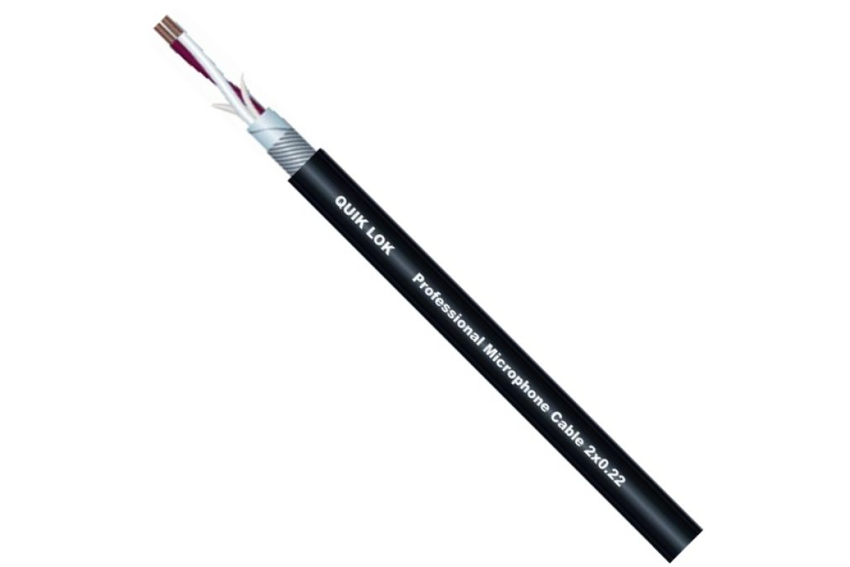 Кабель микрофонный пометрово QUIK LOK CM580