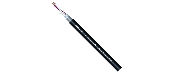 Кабель микрофонный пометрово QUIK LOK CM580