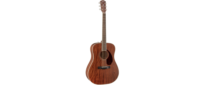FENDER PM-1 DREADNOUGHT ALL MAHOGANY WITH CASE NATURAL Гитара акустическая