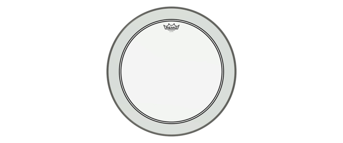 Пластик для барабана REMO POWERSTROKE 3 CLEAR 22"