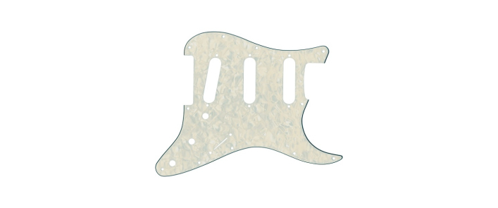 Пикгард FENDER STRAT WHITE PEARL