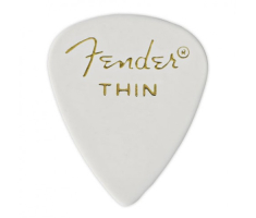 FENDER 351 PICKS WHITE THIN Набор медиаторов