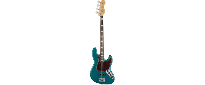 FENDER AMERICAN ELITE JAZZ BASS EBONY FRETBOARD OCEAN TURQOISE Бас-гітара