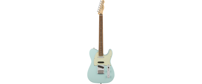 FENDER DELUXE NASHVILLE TELECASTER PAU FERRO DAPHNE BLUE Електрогітара