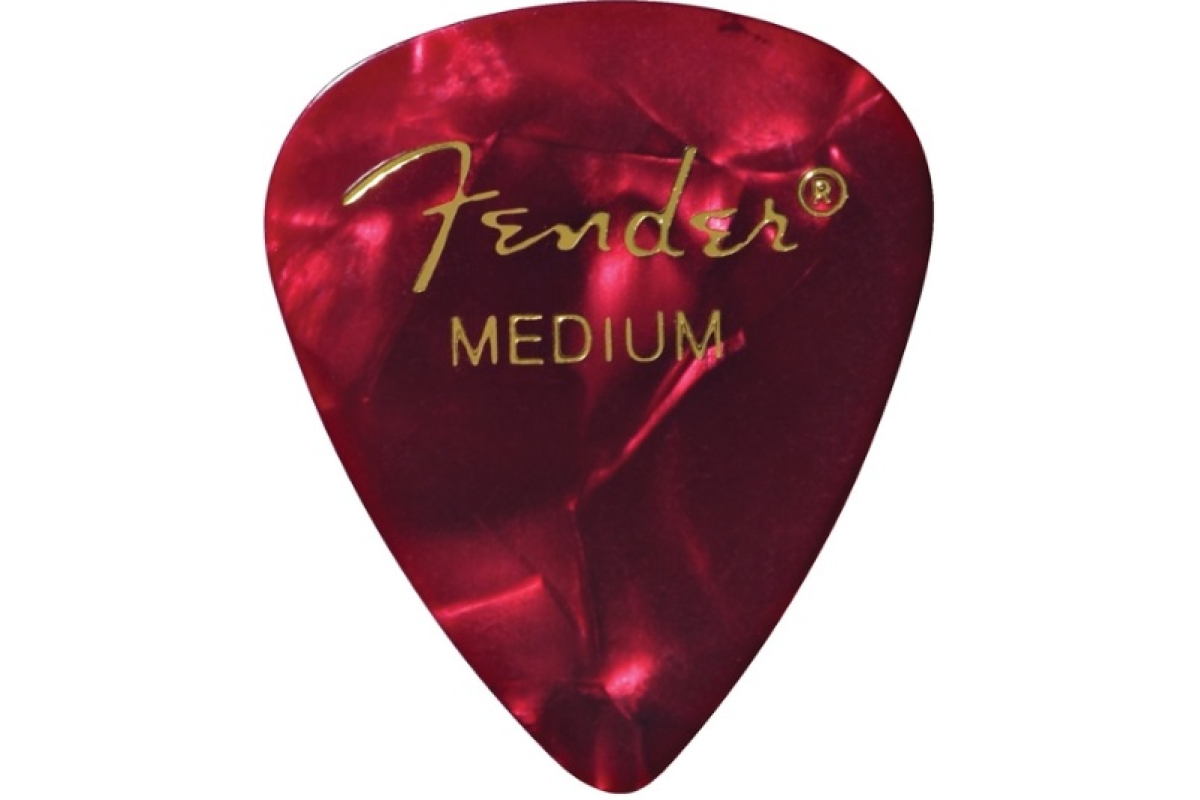Медиатор FENDER 351 SHAPE PREMIUM PICKS RED MOTO MEDIUM