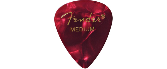 Медиатор FENDER 351 SHAPE PREMIUM PICKS RED MOTO MEDIUM