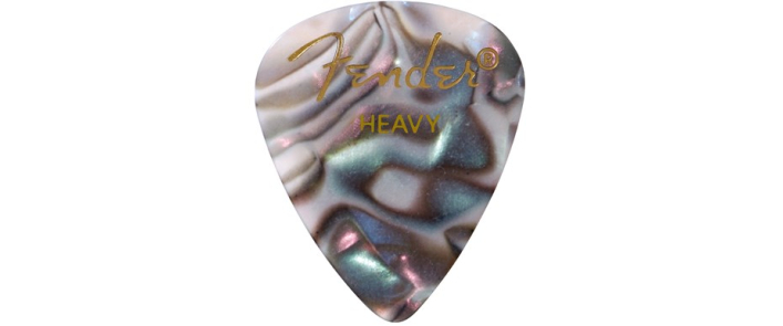 FENDER 351 SHAPE PREMIUM PICKS ABALONE HEAVY Медіатор