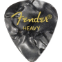 FENDER 351 SHAPE PREMIUM PICKS BLACK MOTO HEAVY Медиатор