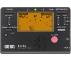 Тюнер-метроном KORG TM-60-BK